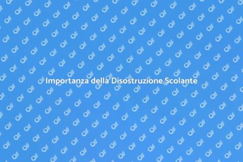 Disostruzione Condotti di Scolo