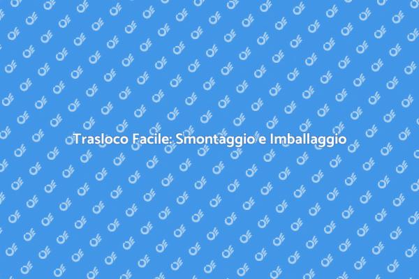 Semplifica il Trasloco con i Nostri Servizi