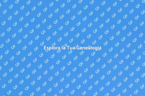 La Tua Storia Genealogica Ti Aspetta