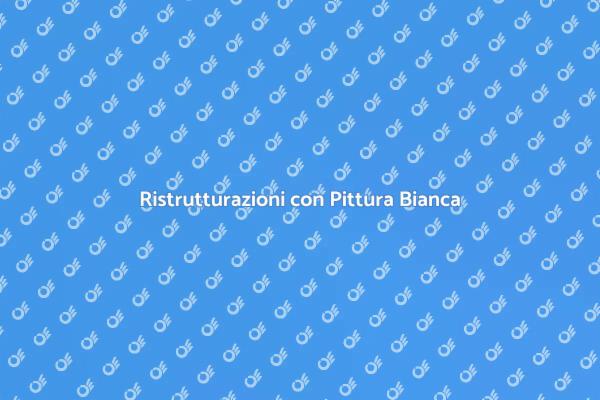 Rinnova i tuoi spazi con il bianco