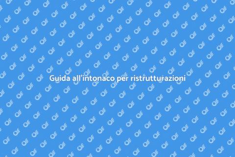 Stendere l'intonaco: guida pratica