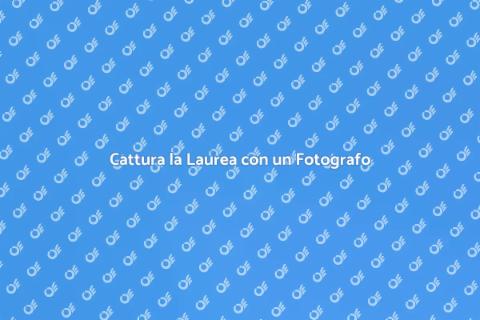 Fotografo per la Laurea: Scelta Ideale