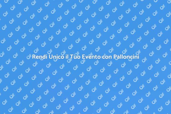 Un Artista di Palloncini per il Tuo Evento