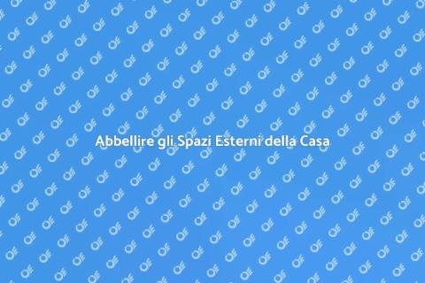 Decorazione Esterna per Spazi Unici