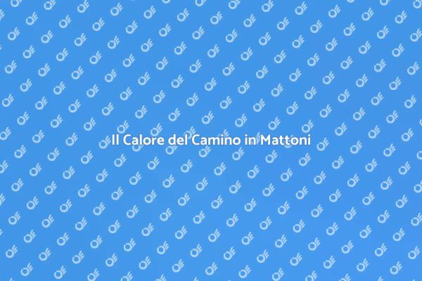 Il Fascino del Camino in Mattoni