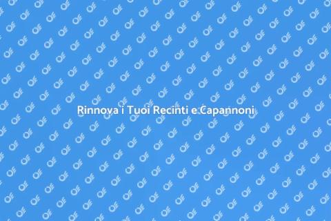 Dipingere Recinti e Capannoni
