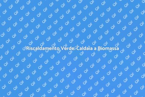 Caldaia a Biomassa: Sostenibilità Energetica