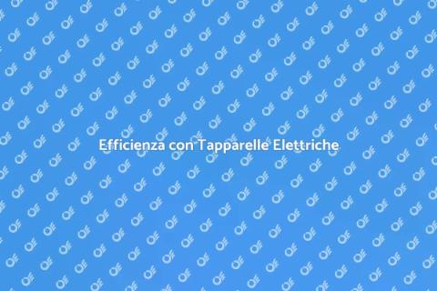 Trattamento Tapparelle Elettriche