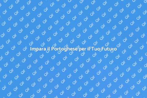 Corso di Portoghese per Universitari