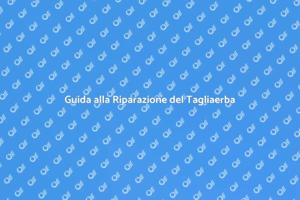 Manutenzione del Carburatore Tagliaerba