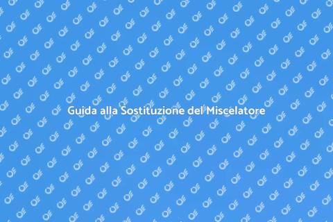 Sostituire Miscelatore Vasca Idromassaggio