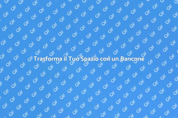 Il Tuo Bancone Bar Personalizzato