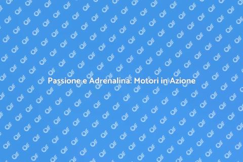 Emozioni a Motori: Evento Imperdibile