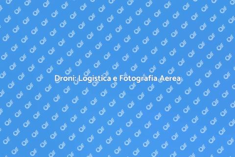Trasporto e Logistica per Droni