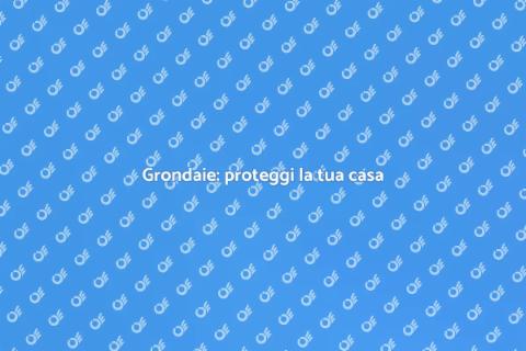 Grondaie senza soluzione di continuità