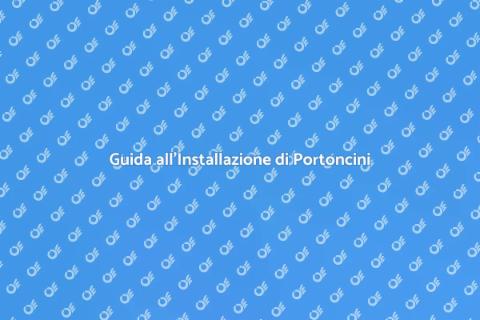 Installare Portoncino in Alluminio