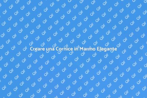 Cornice in Marmo su Misura