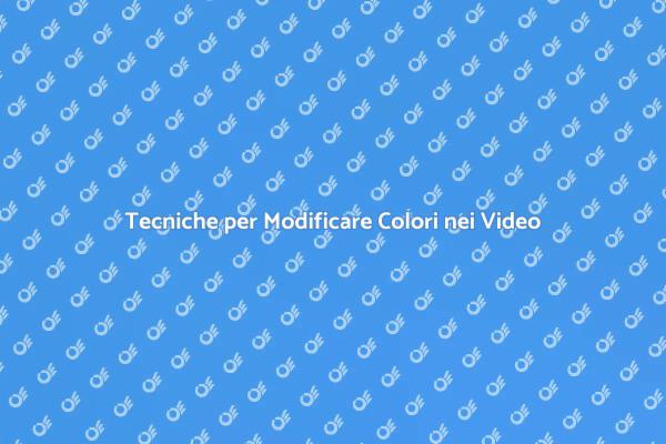 Trasforma i Tuoi Video con il Colore