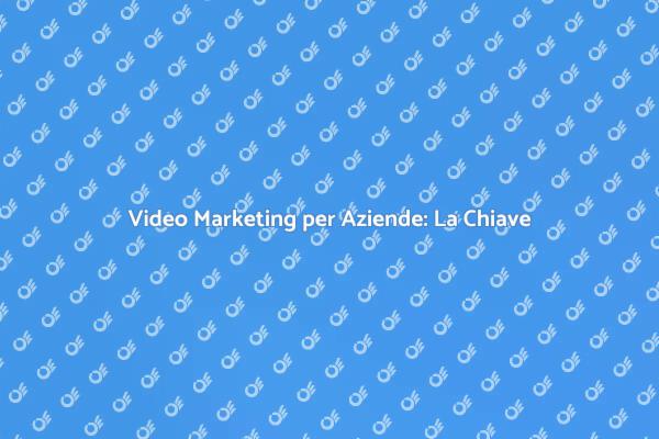 Video: La Strategia per il Tuo Brand