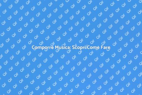 Lezione di Composizione Musicale
