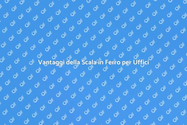 Scala in Ferro: Design per Uffici Moderni