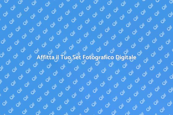 Scopri il Noleggio di Set Fotografici