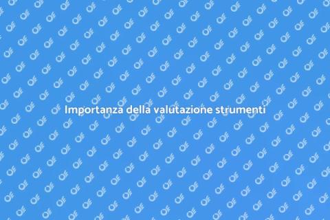 Valutazione strumenti per progetti