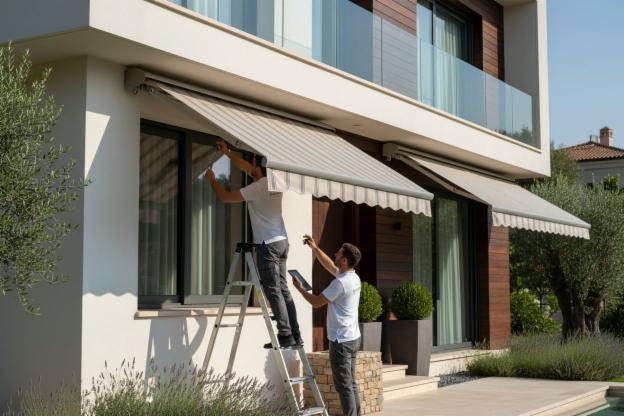 Installare le tende da sole