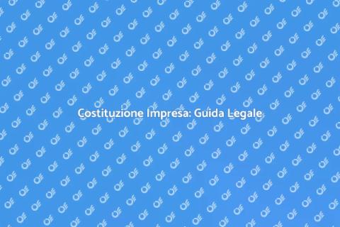 Servizio Legale per Costituzione