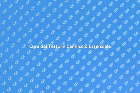 Manutenzione Tetto in Canniccio