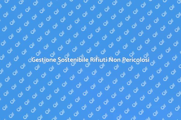 Rifiuti Non Pericolosi: Come Smaltirli Bene