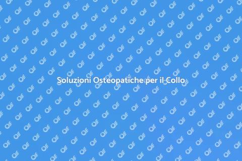 Trattamento Osteopatico per Cervicalgia