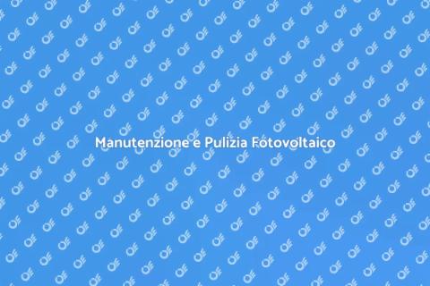 Pulizia Impianto Fotovoltaico Sostenibile