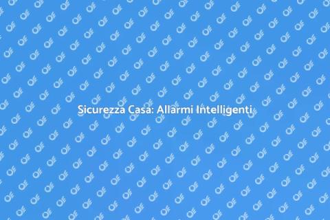 Allarme di Sicurezza Domestica Intelligente