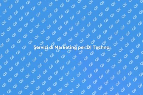 Promozione Online per DJ Techno