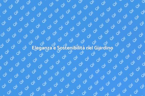 Fontana da Giardino Ecologica