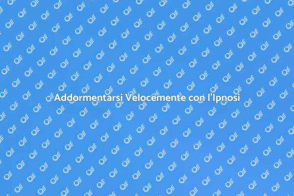 Migliora il Sonno con la Terapia Ipnotica