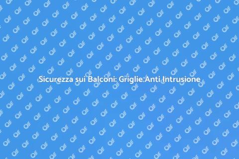 Griglia di Protezione per Balconi