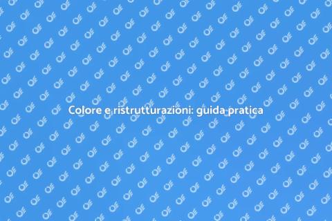 Gestione del colore per ristrutturazioni