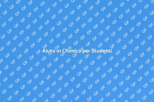 Supera le Difficoltà in Chimica