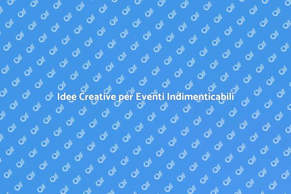 Trasforma il Tuo Evento con Stile