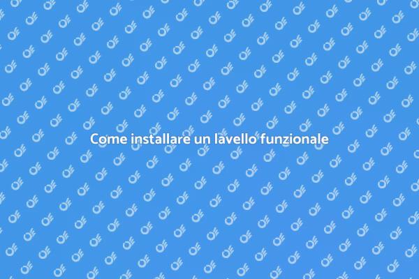 Lavello cucina: guida all'installazione