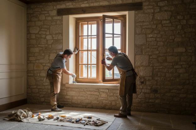 Installare finestra battente