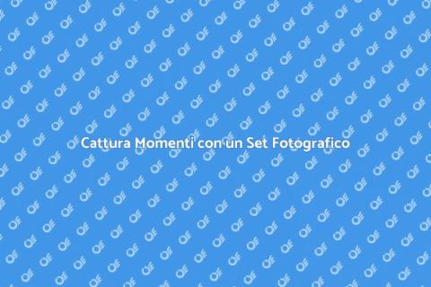 Noleggio Set Fotografico Digitale