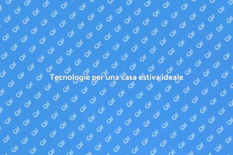 Cablare la tua casa estiva per il relax