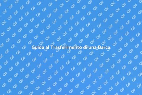 Trasferire una Barca a Motore