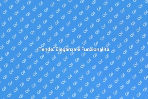 Installare le Tende per Arredare
