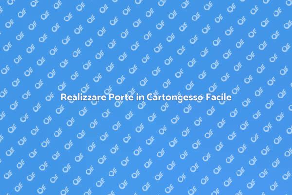 Ristruttura con Porte in Cartongesso