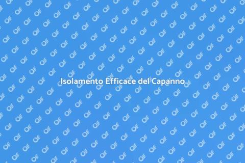 Isolare il Capanno da Giardino