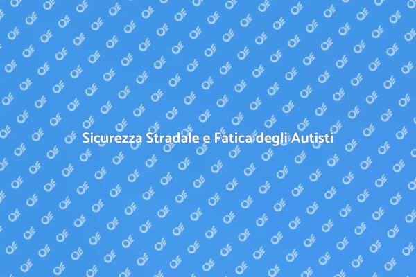 Come Combattere la Fatica degli Autisti
